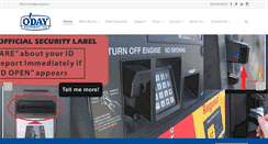 Desktop Screenshot of odayequipment.com